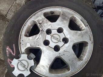 Alu disky +letné pneumatiky opel