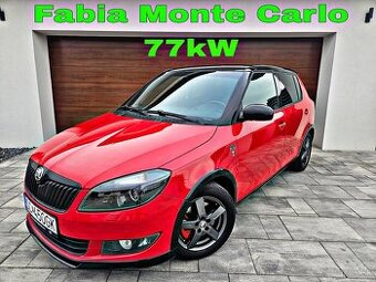 Škoda Fabia Monte Carlo 1,2TSI 77Kw/105ps 11/2011 Top