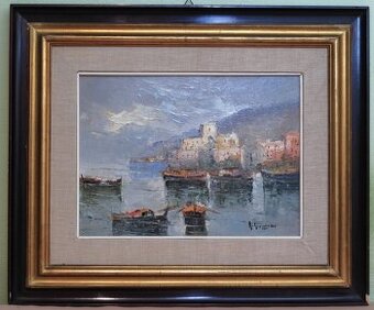 OBRAZ - Olejomaľba - A. Giordano - REZERVOVANÉ
