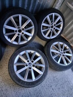 4ks alu disky orig. Škoda 5x112 R17