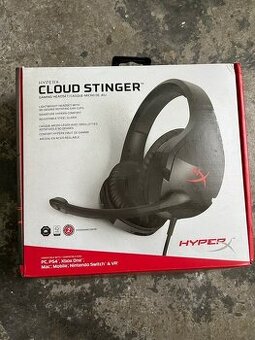 HP HyperX Cloud Stinger Gaming Headset, červený
