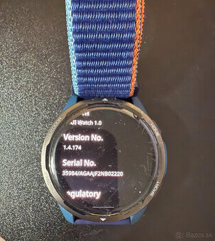 Chytré hodinky Xiaomi Watch S1 Active - modré