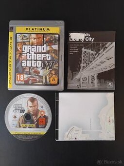 Hra pre PS3 - Grand Theft Auto IV