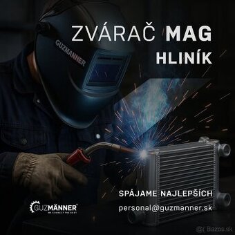 ZVÁRAČ MAG, HLINÍK | SLOVENSKO, GUZMÄNNER s.r.o.