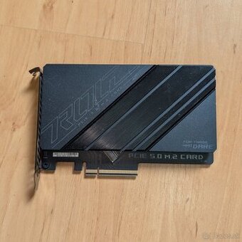 rozširujuca karta ASUS ROG PCIE 5.0 M.2