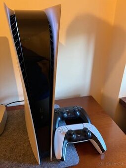 PlayStation 5 digital edition + 2 ovládače