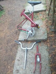Ram na skladaci bicykel