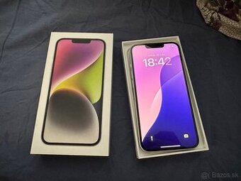 iPhone 14 White 100% Zdravie Batérie TOP STAV