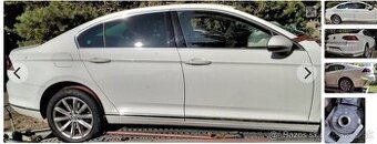 Predám DVERE Volkswagen Passat B8 2.0 TDi 2017 spolujazdcová