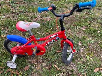 Bicykel Harry Lollo 12 červený