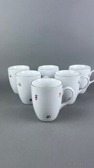 Sada hrnčekov, porcelánové hrnčeky, MZ