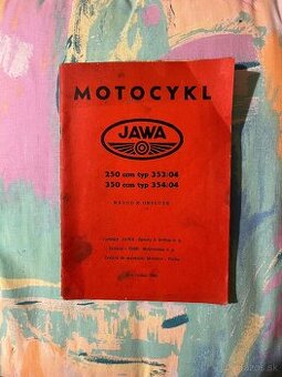 Návod k obsluze (obsluhe) jawa 250/353-04, 350/354-04