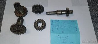 Diely prevodovky Pionier 555 / 05