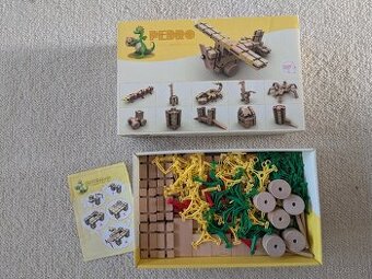 Drevená stavebnica Veva Pedro