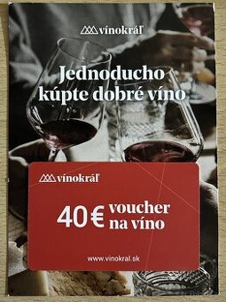 Voucher na víno