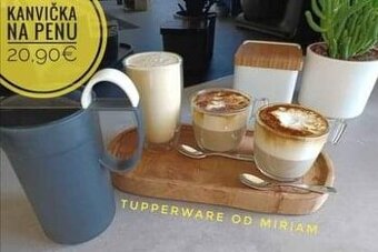 Kanvička na výrobu mliečnej peny Tupperware - 1