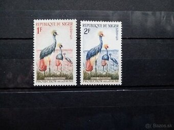 Poštové známky č.759 - Niger - vtáci
