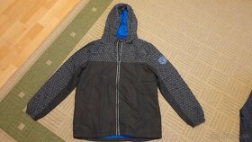 Detská prechodná bunda s kapucňou 13-14 rokov