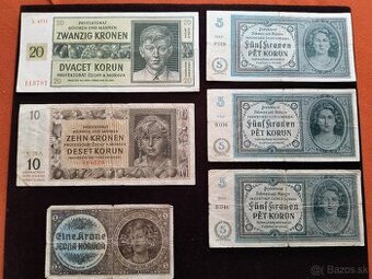 BANKOVKY PROTEKTORÁT ČIECH a MORAVY 1939-1945