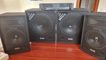 Predám repro set 2000 W VONYX