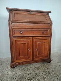 Rustikalní komoda,sekretář, masiv, Nábytek s příběhem