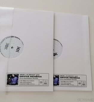 Drvivá menšina - Menej je niekedy viac LP TESTPRESS