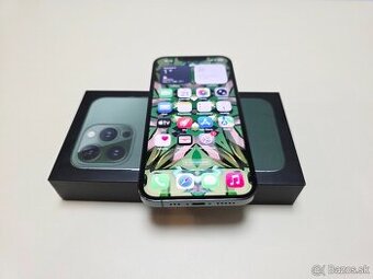 APPLE IPHONE 13 PRO 128GB ALPINE GREEN ,ZDRAVIE BATERKY 100%
