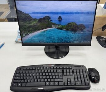 💻🖥 Kancelársky set – 2× PC+ 2× ASUS dotyk. monitory