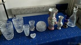 Sklenné poháre,sklo,keramika,krištál