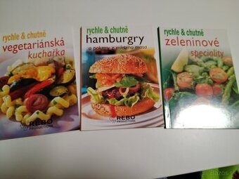 Rýchle a chutné recepty 3ks kniha