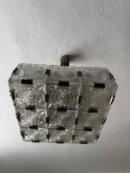 Vintage skleneny luster a ine