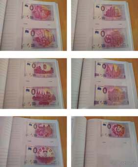 Predám slovenské 0 eurové Euro bankovky.