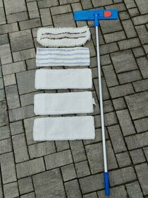 Mop kapsový magentický 40/60 cm , 140 cm tyč a 5 ks návlekov