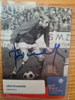 Futbalové karty kartičky Jan Pivarnik Legenda