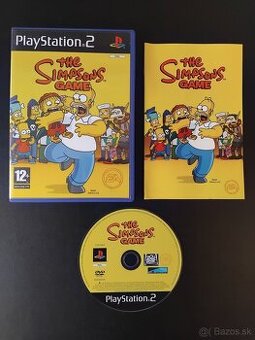 Hra pre PS2 - The Simpsons Game