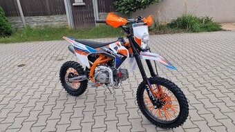 Pitbike MiniRocket DT125 17/14, světlo, el startér, řazení s