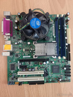 Intel DG41TY + Intel Core2Duo E7500 + 512MB RAM