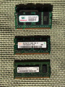 RAMky - DDR2 notebookové