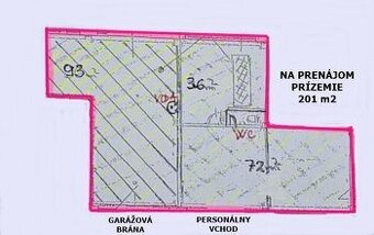 Na prenájom skladovo-obchodný priestor 200m2 Banská Bystric