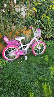 Detský bicykel 16" kolesami Dynobike Little Heart