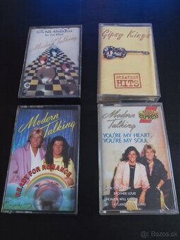 Predám MC kazety-Modern Talking