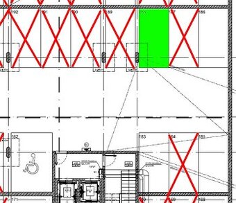 vnutorne parkovacie miesto blízko centra Strojárenska 11