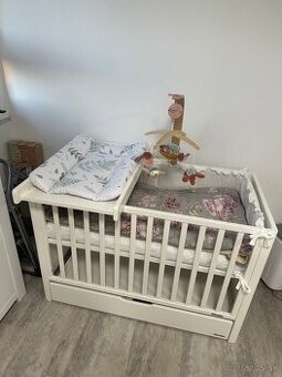 Postieľka pre babatko 120x60