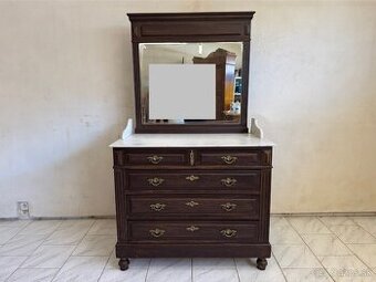 Starožitná toaletní komoda