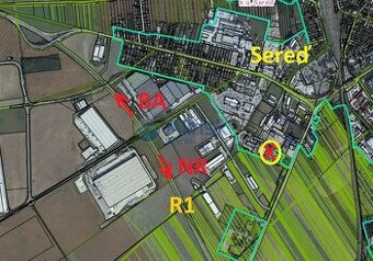 Výborná investičná príležitosť, priemyselný areál v Seredi p