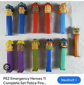 PEZ obaly na bonbony,  PEZ  SPENDER