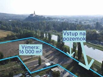 Prenájom pozemok/spevnená plocha Nitra CENTRUM, od 5 árov po