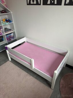 Detská posteľ 140x70 - biela