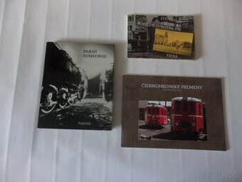 Knihy o železnici, vlakoch a električkách