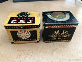 Krabičky od čaje Čínský, Indický